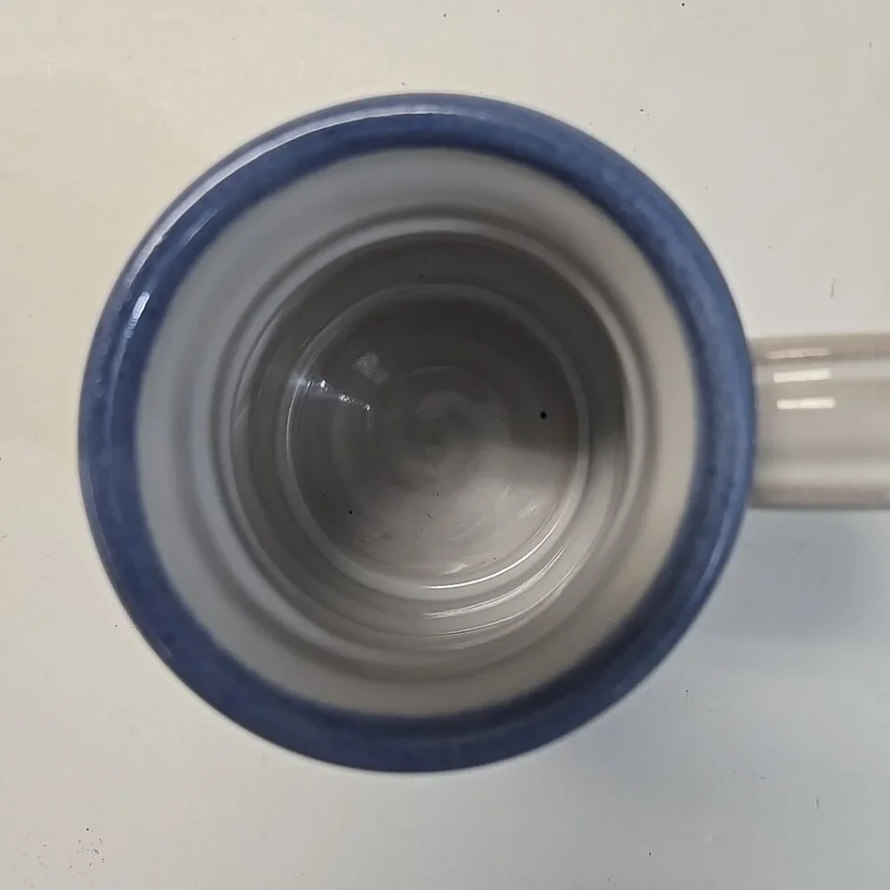 Deneen Pottery Gray Mug The Stirling Inn Pennsylvania Poconos Out of Business